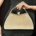 thumbnail image 1 of Sac à Main de Soirée pour Femmes Chaîne Strass Sac à Bandoulière Élégant, 1 of 9
