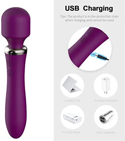 Prostate Massagers for Adults Woman USB Rechargeable Cordless vibrators for Neck Shoulder Deep Massage Back Relaxer Body Foot Muscle Sports Recovery photo