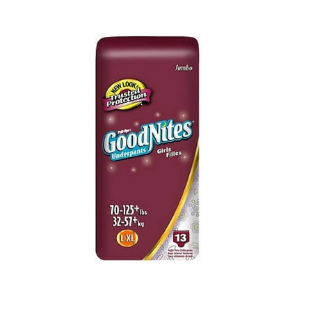 Huggies Goodnites Underpants Lg/xl Jumbo Girl