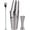 Boston-c, variant on Professional Bar Tool Kit with Etched Mermaid Design, 3-Piece Stainless Steel Set Includes Jigger and Mixing Spoon for Home Mixology, 17/24oz
