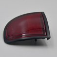 thumbnail image 3 of Almencla Auto Rear Bumper Reflector Tail Light Right Red For L200 2005-2015, 3 of 8