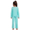 thumbnail image 3 of Girls Licensed Character Long Sleeve Top and Pants Sleep Set, 2-Piece, Sizes 4-12, 3 of 6
