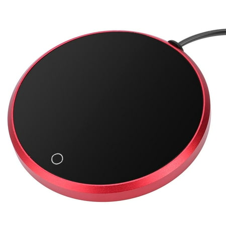 

FAGINEY Heating Cup Mat Cup Mat Waterproof Touch Heating Cup Mat Warm Pad Electric Coaster for Coffee Tea