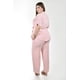 thumbnail image 3 of Set con detalle de cierre Roman Fashion /Tallas Extras, 2654 (Rosa) rosa 42, 3 of 6