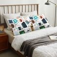 thumbnail image 4 of Balery Back To School A Funda Protectora para Almohada Corporal de Algodón Hipoalergénico con Cierre(55 x 21 pulgadas), Almohadas No Incluidas, 4 of 7