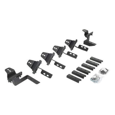 Go Rhino 6945056 V-Series V3, RB30 and RB Slim Side Steps - MOUNTING BRACKETS ONLY For Jeep 18 Wrangler JK, Jeep 07-17 Wrangler