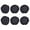Black, variant on Gymnture 6pcs Stretchable Fabric Headphone Covers Washable Sanitary Ear Pad Earcup Earpad Covers Fit Most On Ear Headphones (Small Size for 6-8.5cm Headphone)