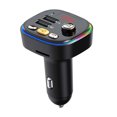 thumbnail image 2 of Gwong Electrónica Transmisor C20 FM DUAL USB 3.1A CARGADOR FAST BLUETOOTH: Compatible con Bluetooth 5.0 Player MP3 multifuncional para automóvil, 2 of 6