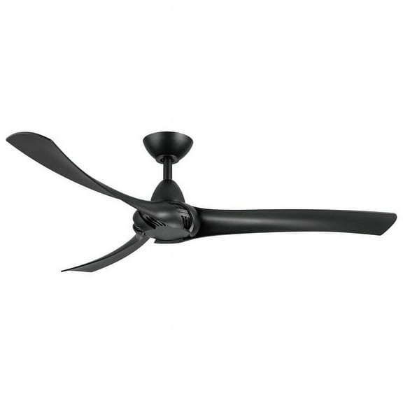 Droid 52" Ceiling Fan with Wall Control Matte Black