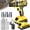Impact Drill Tool Kit, variant on 21V Cordless Drill Tool Box Set, Multifunctional Power Tool with High-Capacity Battery