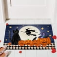 thumbnail image 3 of Halloween Door Mat Outdoor Trick or Treat Doormat Rubber Non Slip Backing Funny Rug Pumpkin Holiday Decorative Entrance Mat for Halloween Indoor Outdoor Decoration, 16 x 24 Inches, 3 of 6