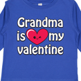 thumbnail image 4 of Inktastic Grandma is My Valentine Boys or Girls Long Sleeve Toddler T-Shirt, 4 of 5