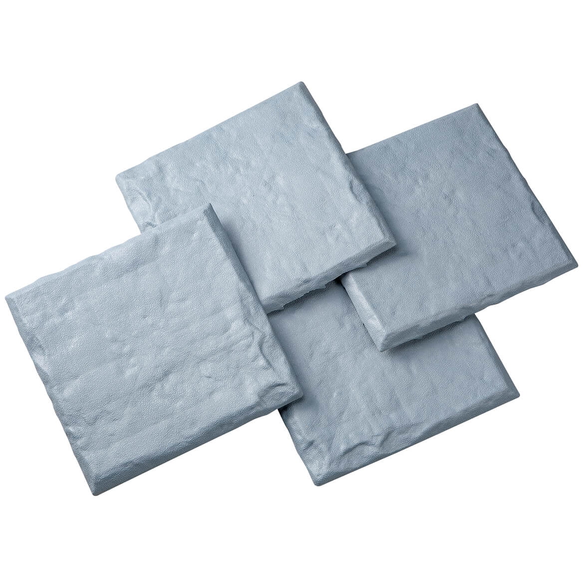 Plastic Garden Stepping Stones, Made of Durable Weatherproof Plastic, Each Stone Includes Spikes