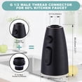thumbnail image 6 of Wowow Kitchen Faucet Head Replacement Oil Rubbed Bronze, 3 Function Pull Out Spray Nozzle with 9 Adapters for Kitchen Sink Faucet, 6 of 6