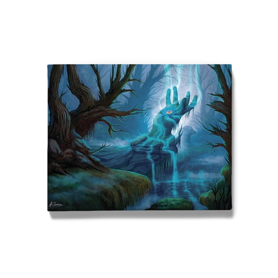 Swamp Of Rebirth Wrapped Canvas -Anthony Chirstou Designs,