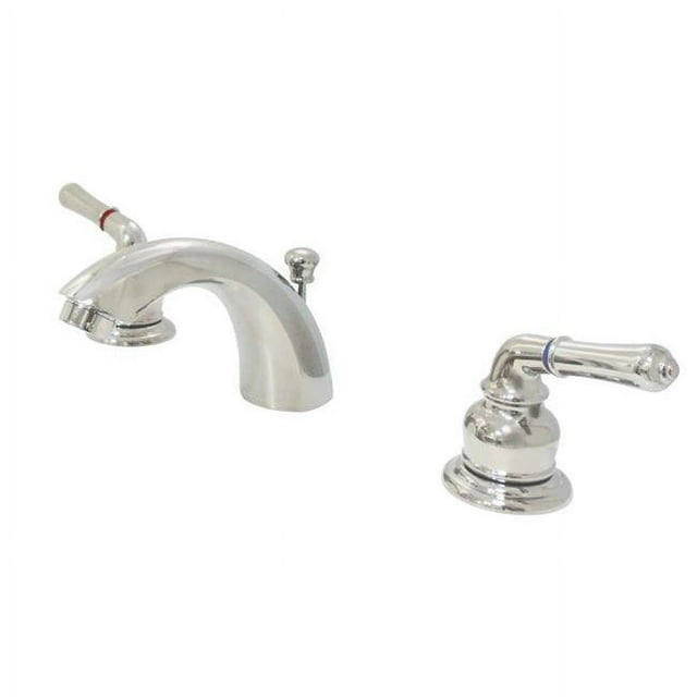 Kingston KB956PN Robinet de Lavabo Mini-Large, Nickel Poli