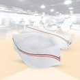thumbnail image 3 of Lishi Disposable Paper Chef Hat Set - 50 Pcs, Adjustable Kitchen Cooking Cap for Food Restaurants (White-Red), 3 of 5