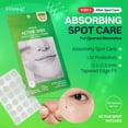 thumbnail image 2 of FRANZ Naked Active Spot Patches (72 unidades) | Parche hidrocoloide para el tratamiento de granos | Cobertura protectora solar UPF 50+ | Suave con la piel sensible, 2 of 7
