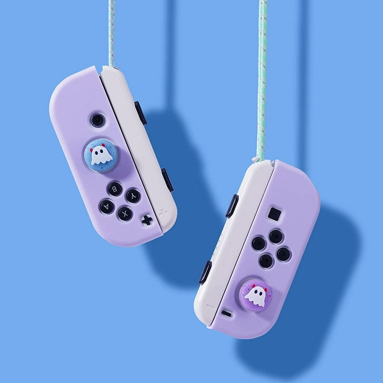 Custom Pastel Purple and Blue Nintendo Switch Joy-con Joycon Controllers 