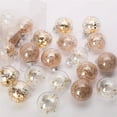 thumbnail image 4 of Clear Christmas Ornaments,Happon 30 Pcs Christmas Ball Decorations,2.36 inch Fillable Christmas Ornaments,Plastic Filling Ball Ornaments for Xmas Holidays Party Decoration,Tree Ornaments,and Events, 4 of 7