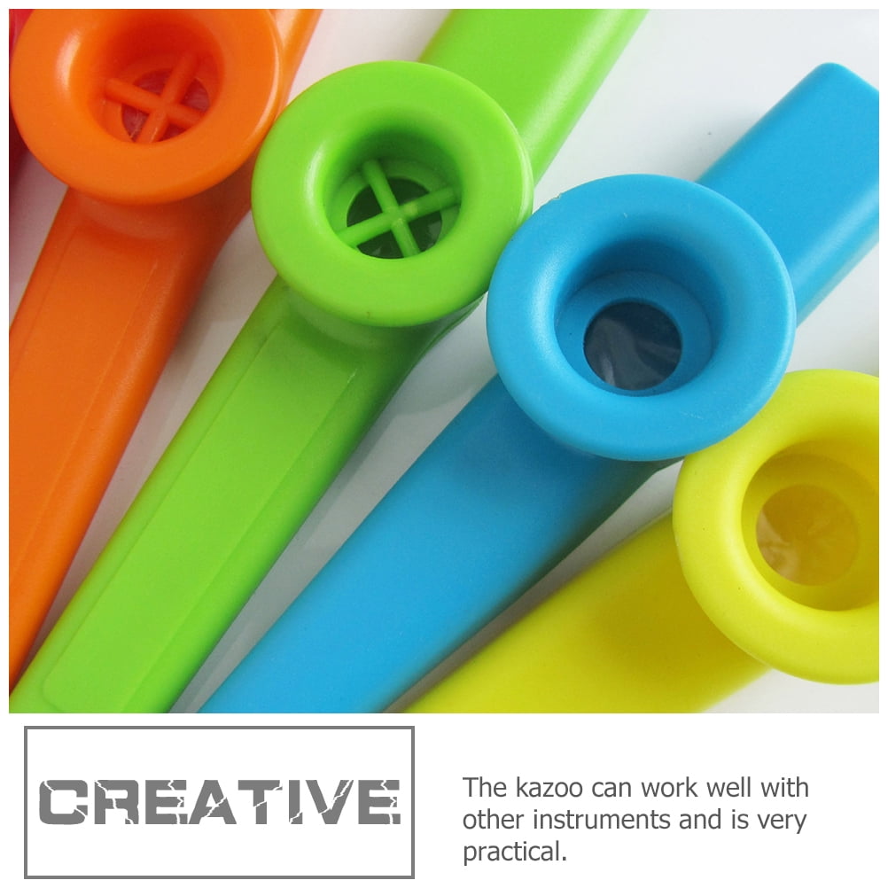 10pcs Kazoo Membrane Replacement Flute Musical Toys Kazoo Accessories Kazoo  Film 