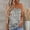 White, variant on Aofany Women Casual Print Sleeveless Tube Top T-Shirt Blouse Tops White M