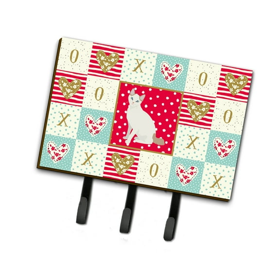 Korean Bobtail Cat Love Leash or Key Holder