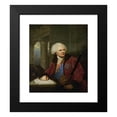 thumbnail image 2 of Józef Grassi 12x14 Black Modern Framed Museum Art Print Titled - Portrait of Fryderyk Moszyński (1797), 2 of 5