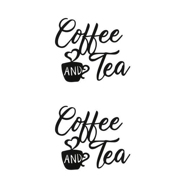 Xingzhi Rustproof Metal Sign For Walls Stylish And Long-lasting Hanging Kitchen Bar Art Anti-corrosion 30x26CM 2Set