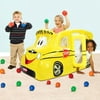 Little Tikes School Bus Play Center Ball Pit with 20 Balls