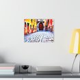thumbnail image 1 of Eye Am I Italian Doorway on Black Acrylic Prints (French Cleat Hanging), 1 of 4