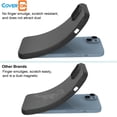 thumbnail image 6 of CoverON For Apple iPhone 15 Plus Case, Flexible Slim Lightweight TPU Minimal Phone Cover, Black, 6 of 7