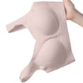 thumbnail image 5 of Up to 60% off Women's Bras, Xunlbb Women's Solid Color Sexy Seamless Push-Up U-Shaped Underwear Everyday Bras(Pink,XL), 5 of 6
