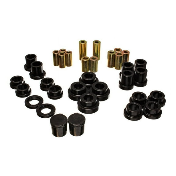 Energy Suspension 00-09 Honda S2000 Black Rear End Control Arm Bushing Set