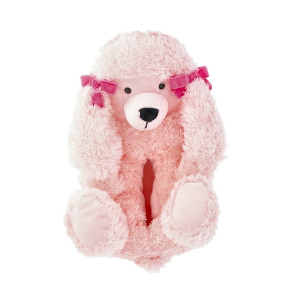 Wonder Nation Toddler and Big Girls Poodle Slippers