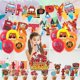 thumbnail image 3 of Fire Truck Birthday Party Supplies Including Fireman Happy Birthday Banner Cake Topper Cupcake Toppers Balloons Fire Truck Theme, 3 of 4