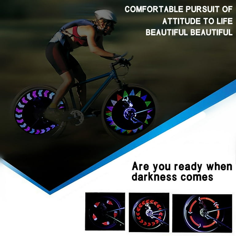 Cheap Things Bike Accessories for Adult Bikes waterproof Led sensor spoke light Kids Bike Accessories A One Size