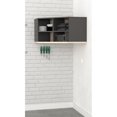 thumbnail image 2 of Inval Kratos Étagères de Rangement d'Angle Murales pour Garage en Gris Foncé, 2 of 9