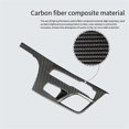 thumbnail image 5 of Car Center Console Carbon Fiber Gear Shift Panel Cover Trim for 5 Series G30 G31 6 Series G32 Decorative Stickers, 5 of 5