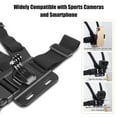 thumbnail image 2 of Mistaha 6-in-1 Chest Strap Mount Adjustable Chest Harness Belt with Extendable Phone Clip Replacement, 2 of 8