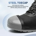 thumbnail image 4 of SKIUHS Men's Mid-Cut Safety Boots - Reinforced Design, Composite Toe & Slip Resistant Sole, 4 of 5