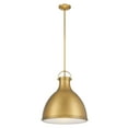 thumbnail image 5 of Minka Lavery 3932-879 Lynk 17" Wide Pendant - Off White Cream / Legacy Brass, 5 of 7