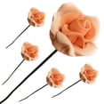 thumbnail image 1 of KAKOWELY 5 mini flores artificiales para mesa, decoración de paisaje, bricolaje, 1 of 5