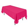 thumbnail image 1 of AK TRADING CO. 60 x 102-Inch Rectangular Polyester Tablecloth - Fuchsia, 1 of 4