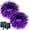 Purple, variant on JMEXSUSS 2 Pack Solar Halloween Lights, 100 LED 42.7ft Purple Halloween Lights Outdoor Waterproof, 8 Modes Solar String Lights for Halloween, Christmas Tree, Gardens, Party, Xmas, Outside