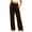 Coffee#45, variant on YOIAVAIOY Women's High Waisted Wide Leg Yoga Pants Casual Loose Long Palazzo Trousers with Pockets Gray XL