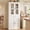 White, variant on Homieasy 70.9" Tall Kitchen Pantry Cabinet with Glass Doors, Drawer & Adjustable Shelves, White