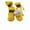Yellow, variant on 4pcs/set Waterproof Winter Thick Warm Pet Dog Shoes Anti-slip Rain Snow Boots Footwear For Small Cats Puppy Dogs Socks Booties