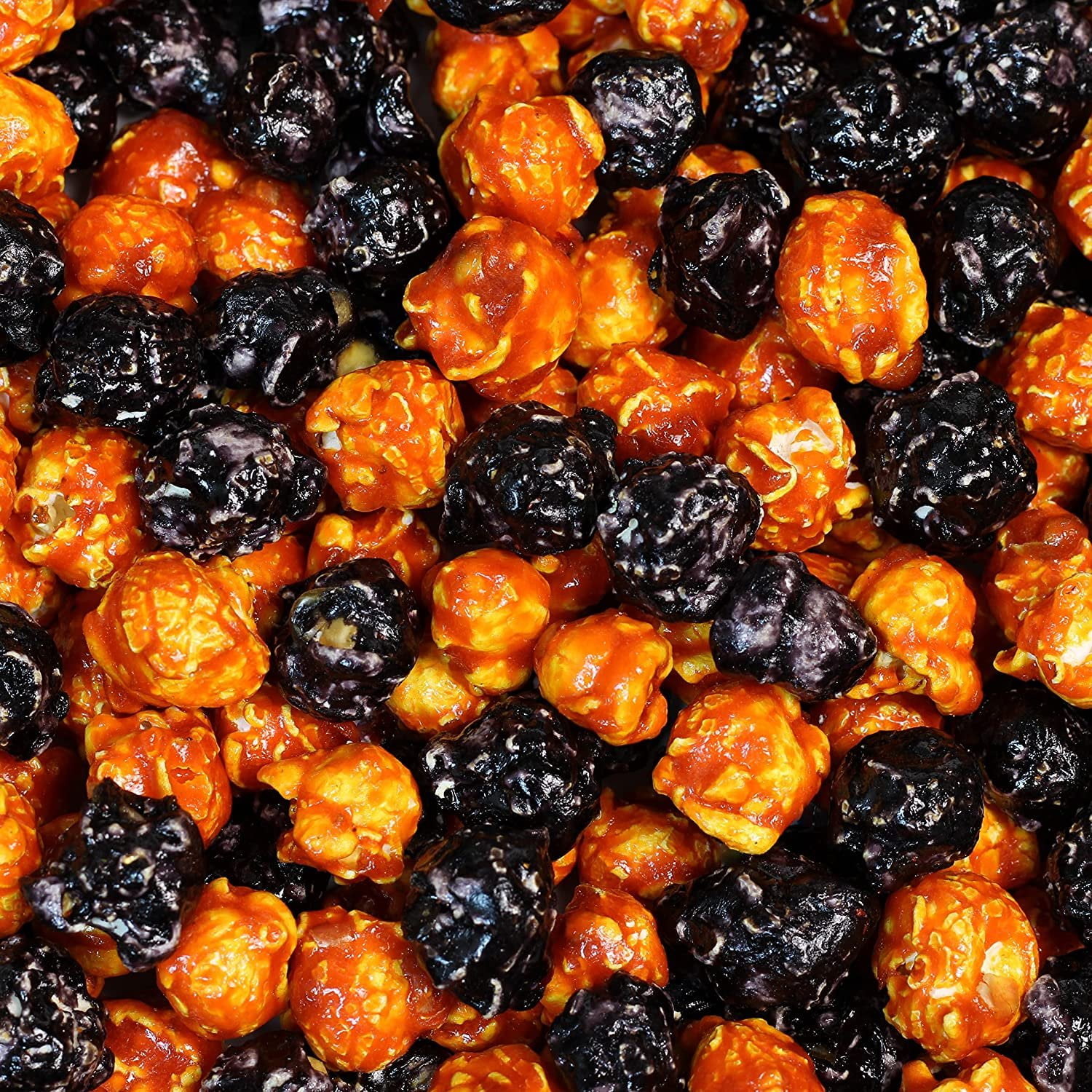 Spooky Pop Halloween Black & Orange Popcorn by It's Delish, 2 lbs Bulk Bag  Bulk Gourmet Air Popped Pop Corn Snack - Fruity Orange Themed Candy Confetti  Birthday Party, Events  Vegan, Kosher