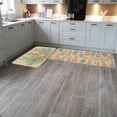 thumbnail image 6 of Happy Easter Rabbits Kitchen Mats Set of 2, Spring Easter Holiday Party Kitchen Rugs and Door Mats, Non-Slip Absorbent Floor Mat Seasonal Flower Kitchen Decorative 17x29 and 17x47 Inch AKM029, 6 of 6